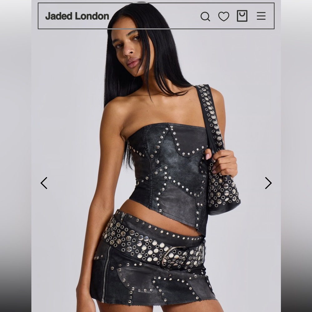 Jaded London Studded Top
